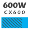 600W CX600 80 PLUS&reg; Bronze Certified Power Supply