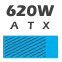 620W SeaSonic ATX12V V2.3 / EPS 12V V2.91 SLI 80+ BRONZE Power Supply
