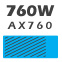760W AX760 80 PLUS&reg; Platinum Certified Fully-Modular Power supply